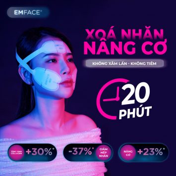 EMFACE- CÔNG NGHỆ TRIỆU ĐÔ TĂNG CƯỜNG ĐỘ NÂNG CƠ, GỌN MẶT, XOÁ NHĂN GẤP 200%