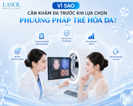 Vì sao cần khám da trước khi lựa chọn phương pháp trẻ hóa da?