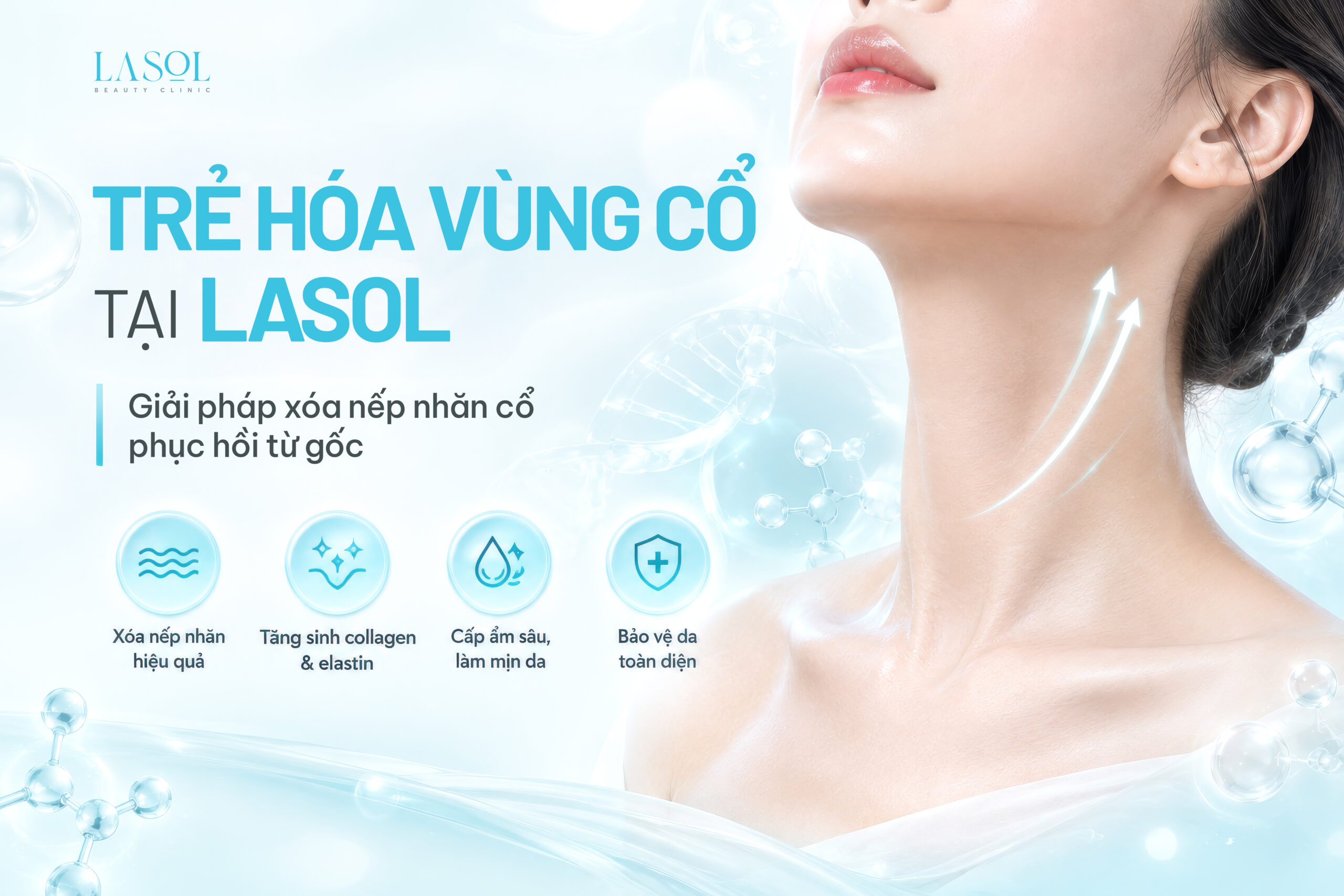 Trẻ hóa vùng cổ tại LaSol